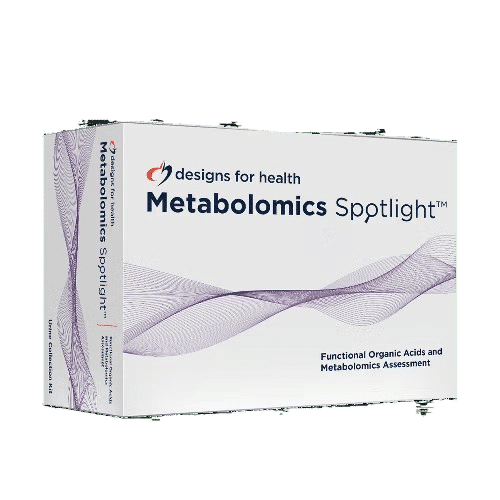 Metabolomics Spotlight testing kit box