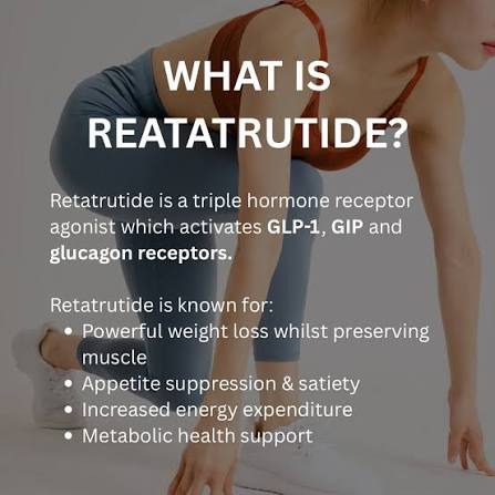 Retatrutide peptide vial - Core IV Therapy Herndon VA